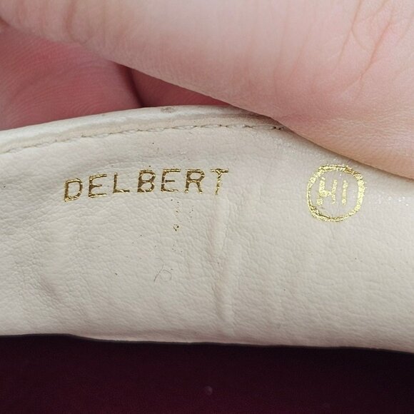 Westies Delbert Loafers 7.5 M Ivory Cream Leather Slip On Retro 90s Y2K Quality - Picture 13 of 15